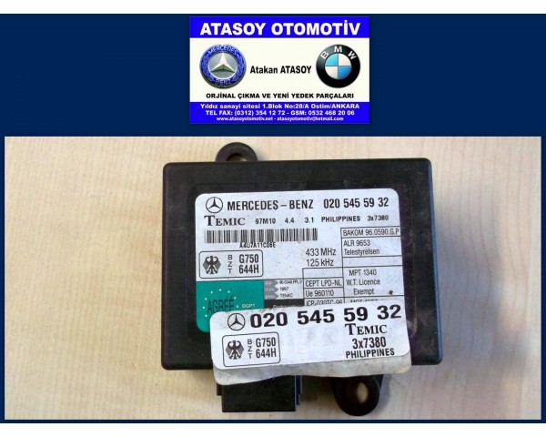MERCEDES W638 VİTO İMMO BEYNİ 0205455932 , 0205455732 , 0175453932 A0205455932 A0205455732 A0175453932 3X7380 3X5886 3X3748 97M10 98M02 98M03 BENZİNLİ
